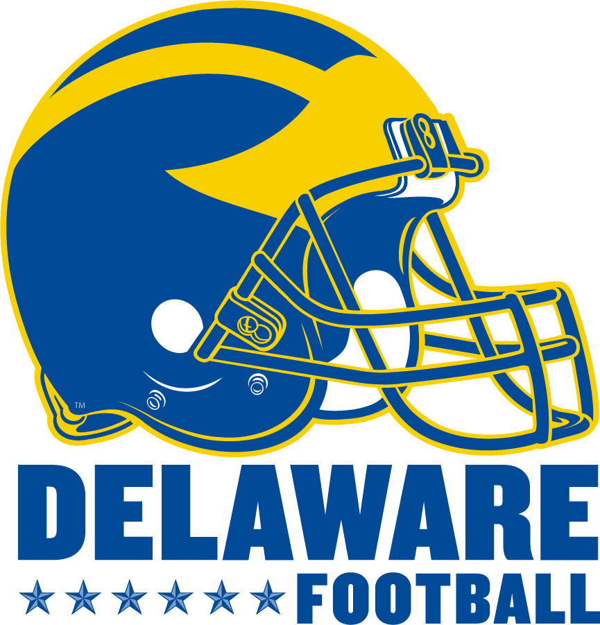 Delaware Blue Hens 2014-2016 Helmet Logo diy DTF decal sticker